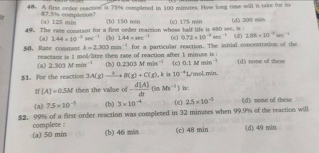 the-rate-constant-for-a-first-order-reaction-whose-half-life-is-480mathrm