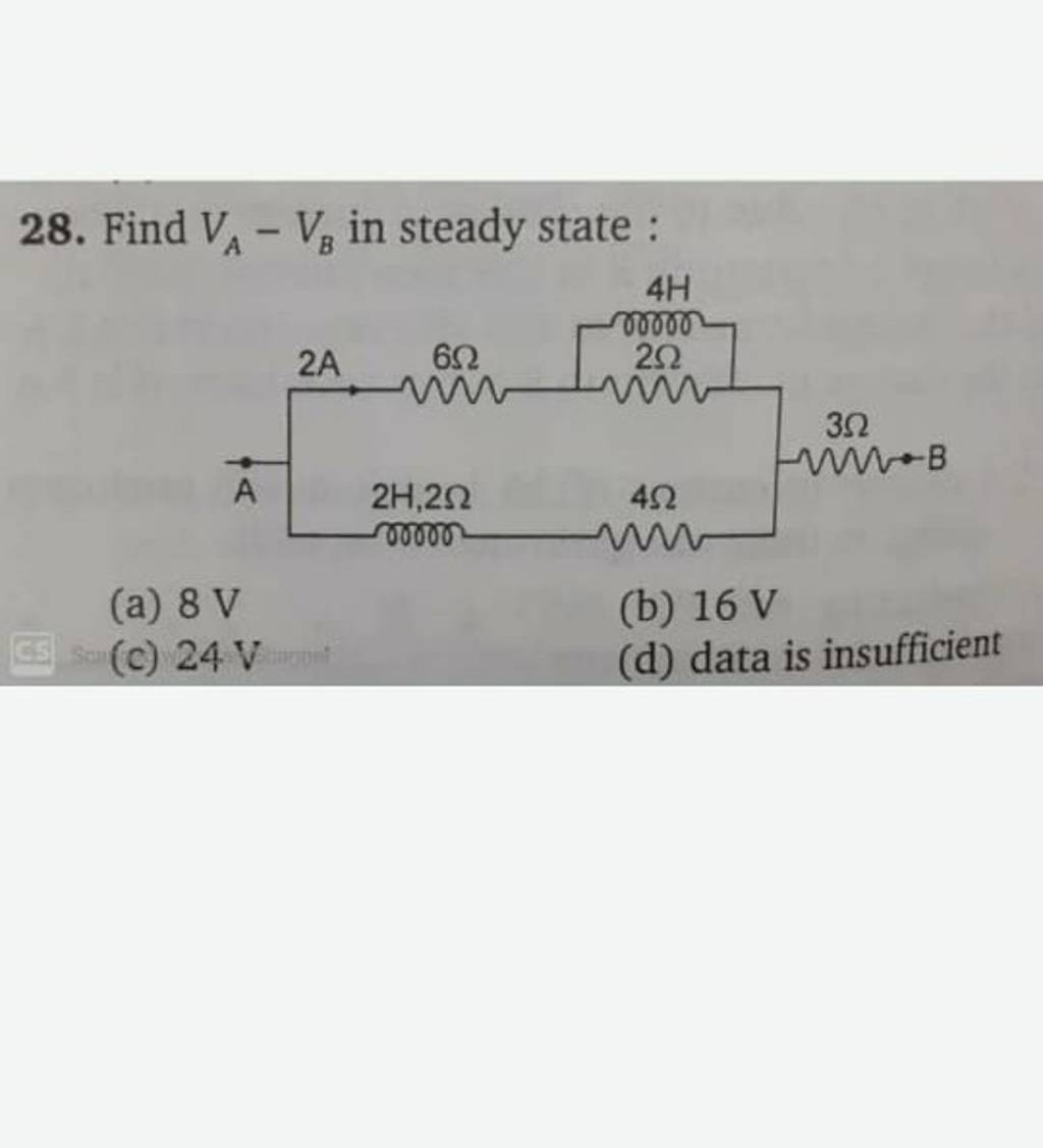 find-va-vb-in-steady-state-filo