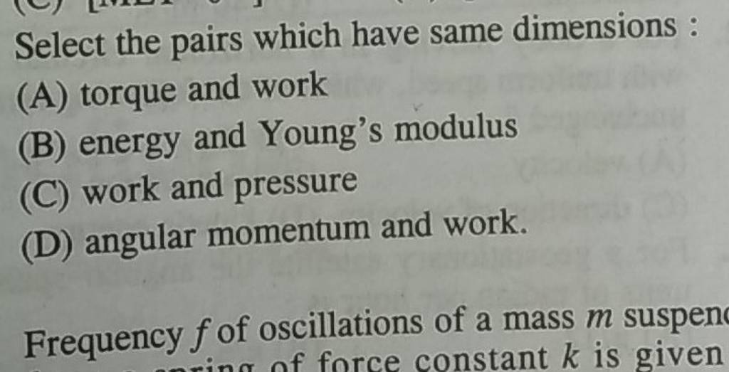 Select the pairs which have same dimensions Filo