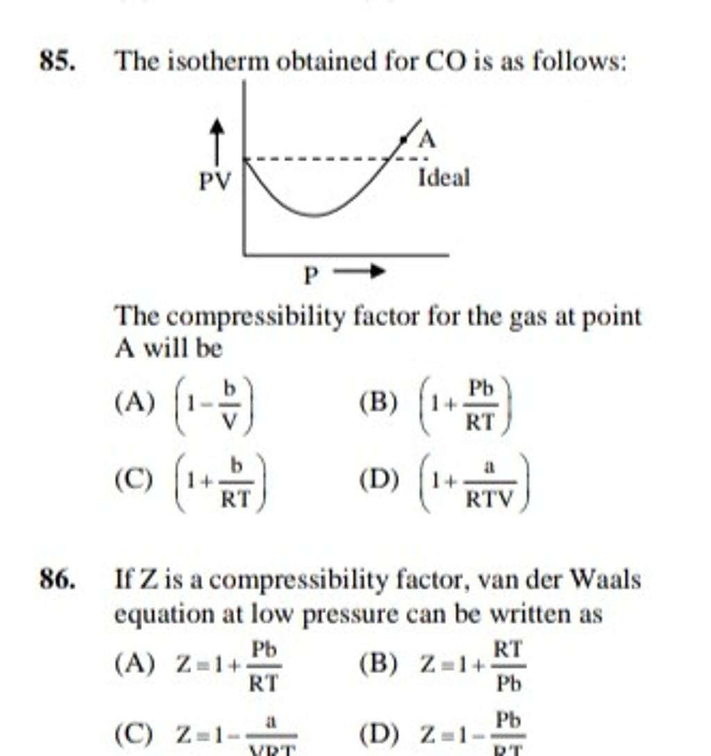 If Z Is A Compressibility Factor Van Der Waals Equation At Low Pressure if-z-is-a-compressibility-factor-van-der-waals-equation-at-low-pressure