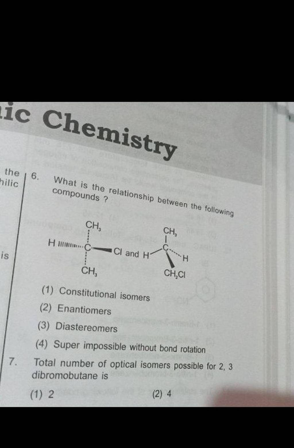 what-is-the-relationship-between-the-following-compounds-filo