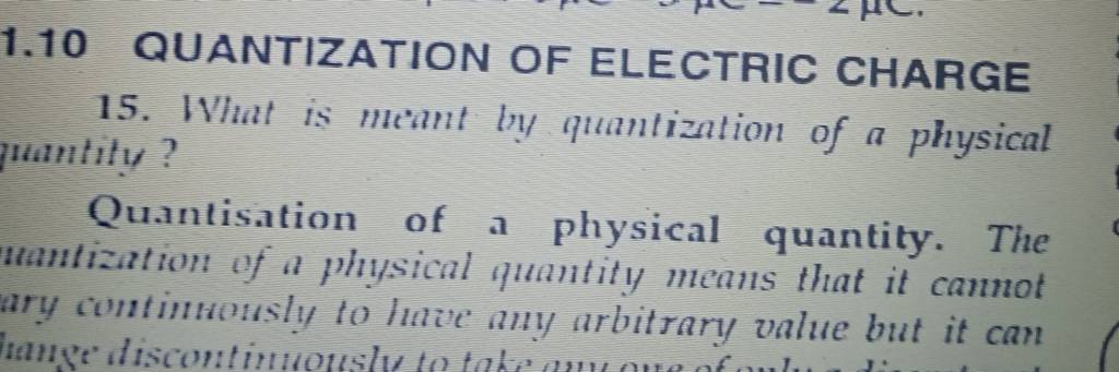 1-10-quantization-of-electric-charge-15-what-is-meant-by-quantization-of