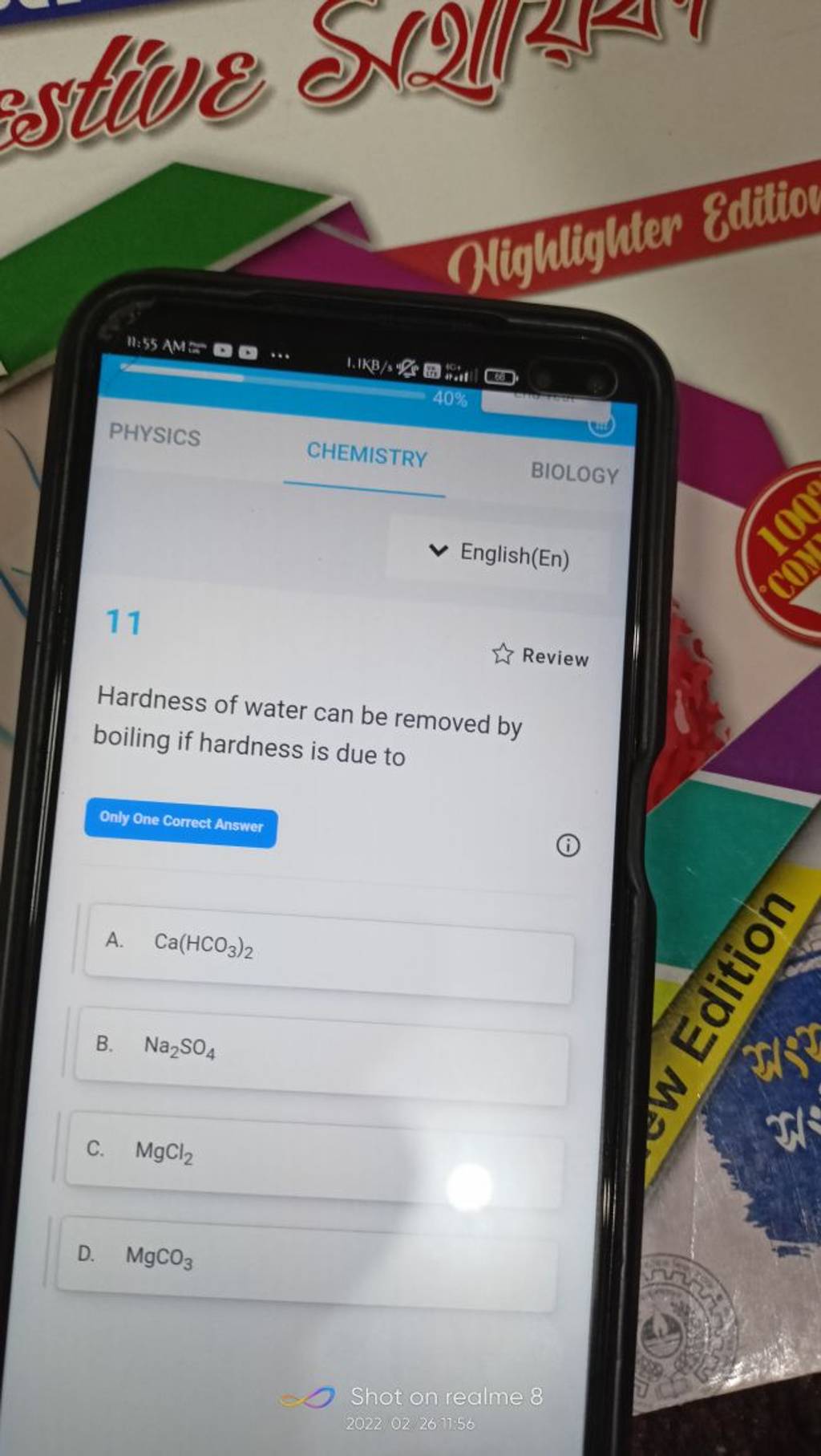 11 English(En) boiling if hardness is due to removed by boiling if hardne..