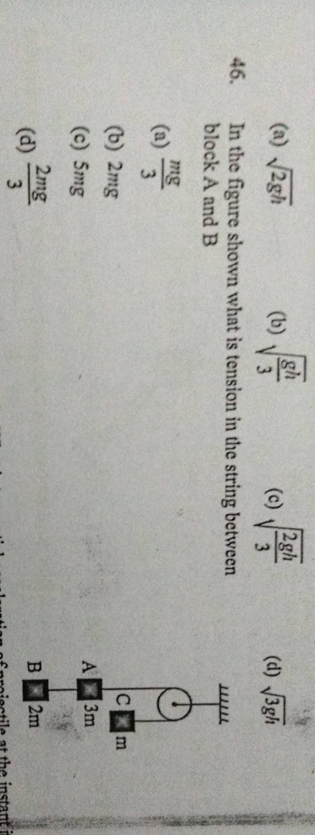 in-the-figure-shown-what-is-tension-in-the-string-between-block-a-and-b