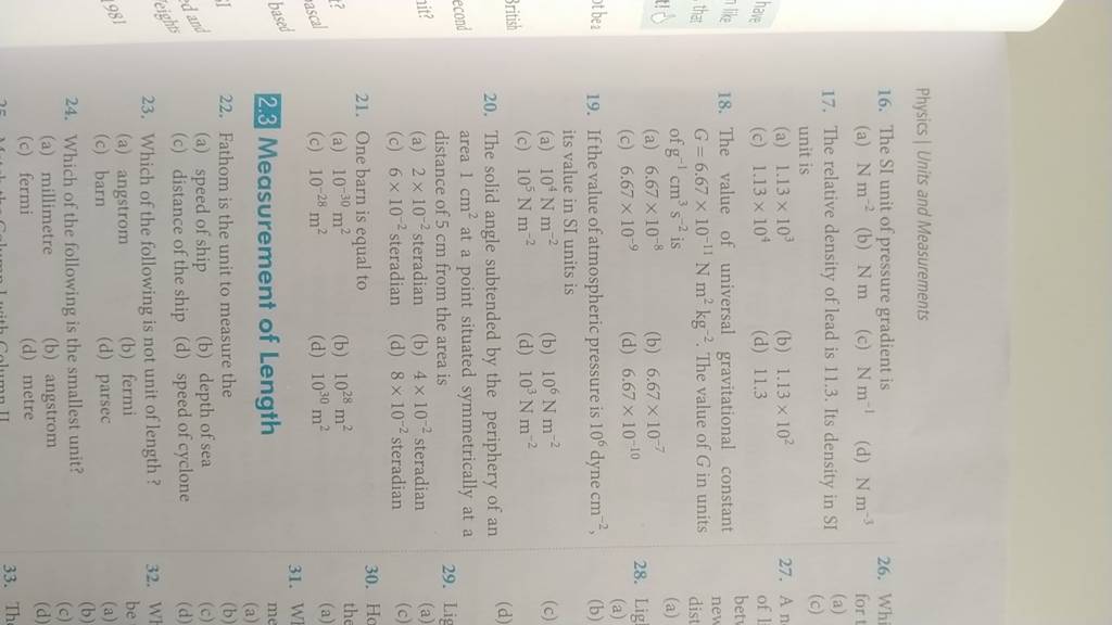 The relative density of lead is 11.3. Its density in SI unit is Filo
