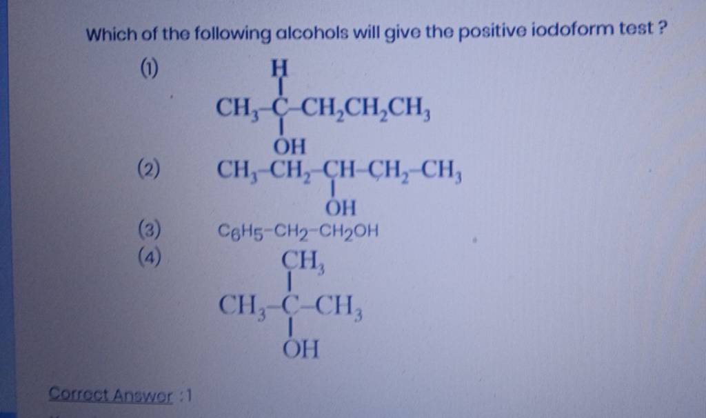 Which of the following alcohols will give the positive iodoform test?..
