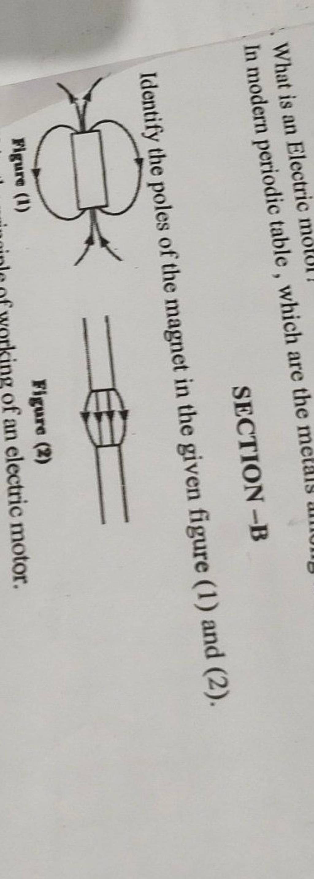 What is an Electric motor which are the metals anueno Filo