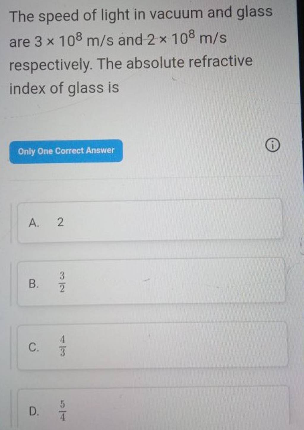 the-speed-of-light-in-vacuum-and-glass-are-3-108-m-s-and-2-108-m-s-respec