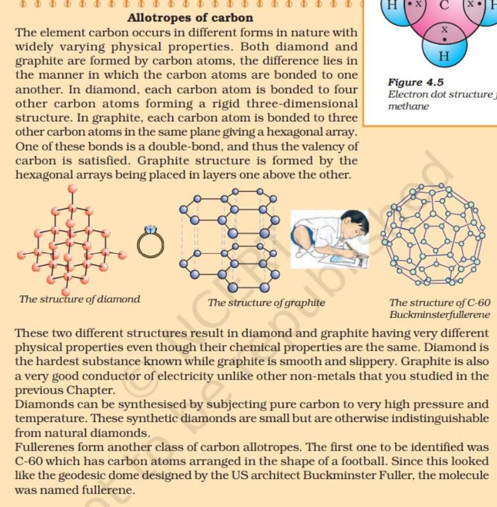 Allotropes of carbon The element carbon occurs in different forms in natu..