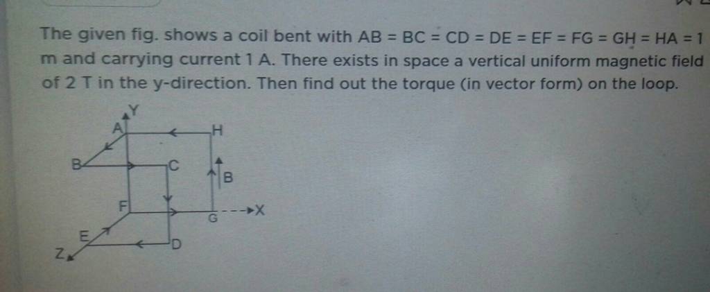 The Given Fig Shows A Coil Bent With AB BC CD DE EF FG GH HA 1 M And Car solved-3-15-pts-a-rigid-pavement-is-to-be-designed-to-chegg