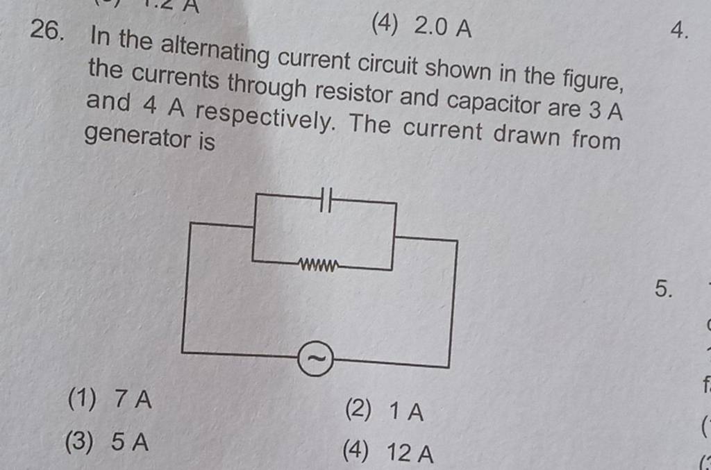 In The Alternating Current Circuit Shown In The Figure The Currents Thro   1651467972189 Eduamotr 1214203 