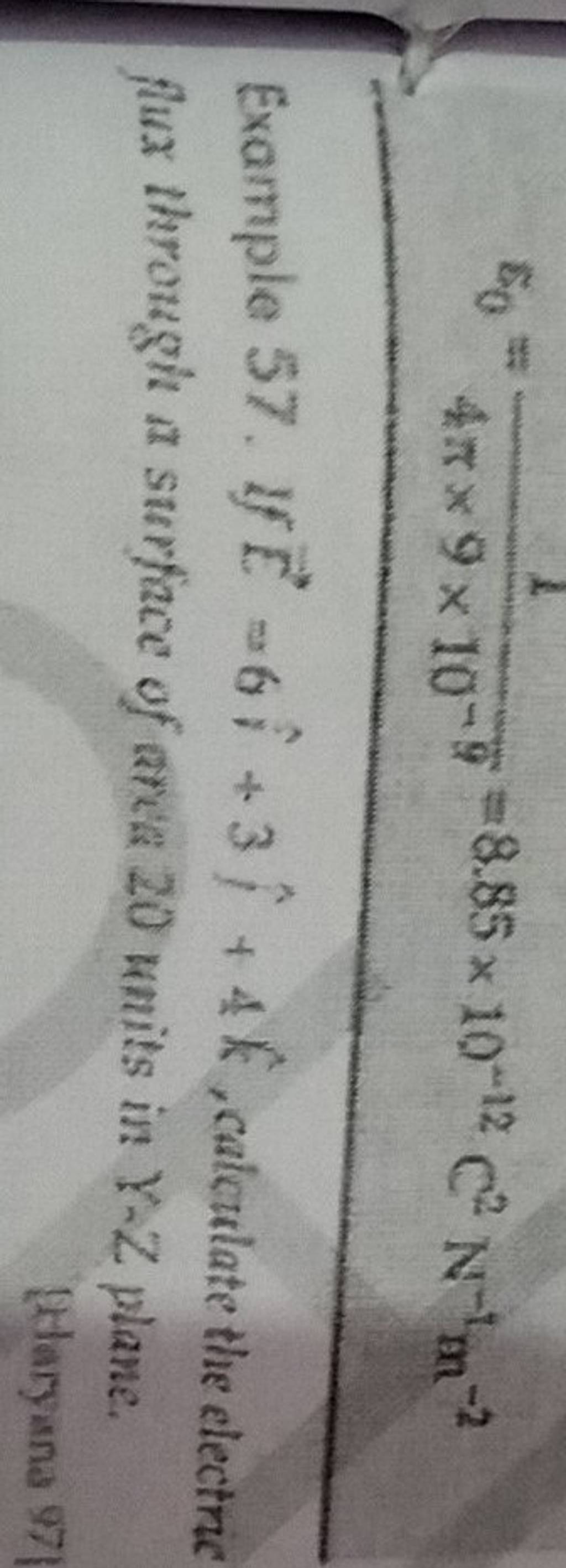 E0 4π 9 10 91 8 85 10 12c2 N 1 M 2 Example 57 If E 6i 3j 4k Calcu E0 4π 9 10 91 8 85 10 12c2 N 1 M 2 Example 57 If E 6i 3j 4k Calcu
