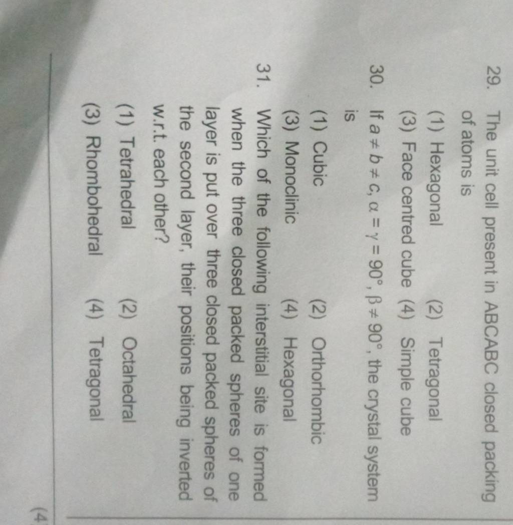 the-unit-cell-present-in-abcabc-closed-packing-of-atoms-is-filo