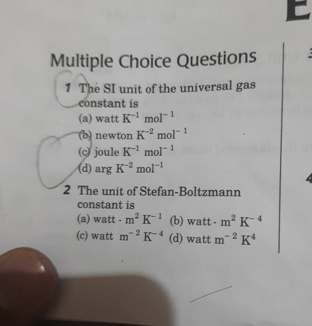 multiple-choice-questions-1-the-si-unit-of-the-universal-gas-constant-is