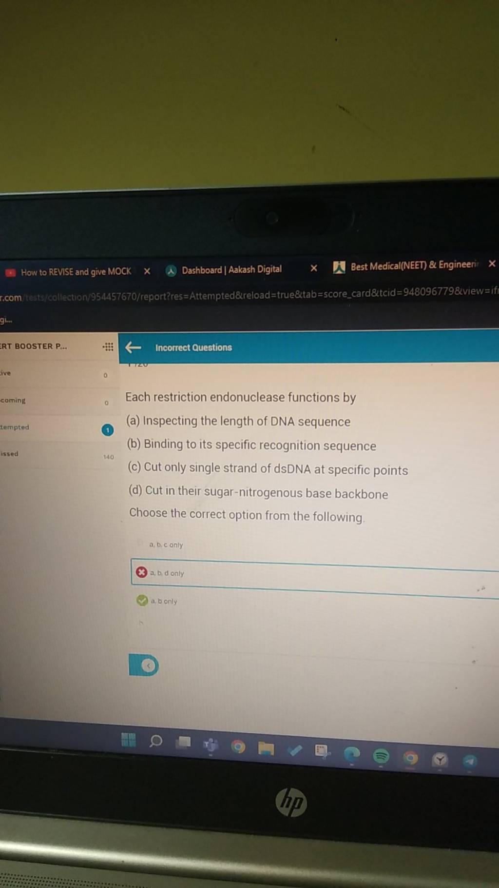 * How to REVISE and give MOCK × (A) Dashboard Aakash Digital × Aest Medi..