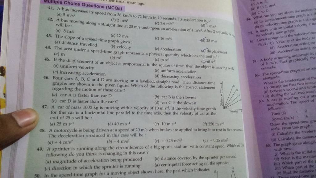 the-slope-of-a-speed-time-graph-gives-44-the-area-under-a-speed-time-g