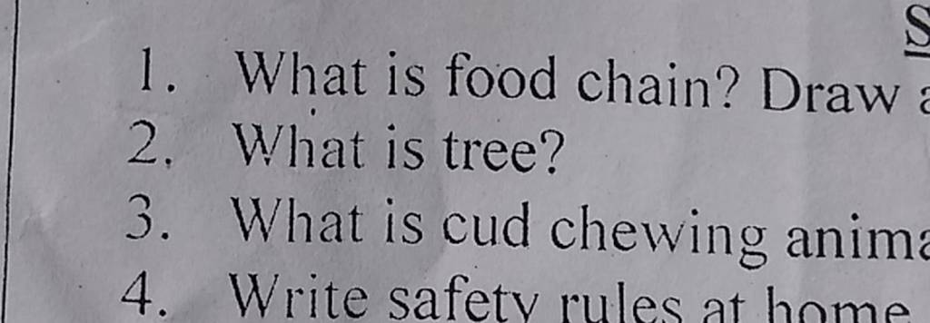 1-what-is-food-chain-draw-2-what-is-tree-3-what-is-cud-chewing-anima