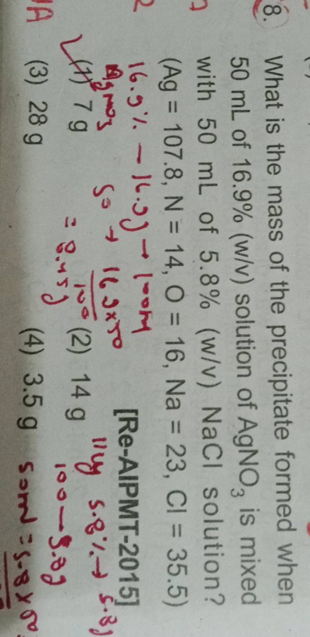 8 What Is The Mass Of The Precipitate Formed When 50 ML Of 16 9 w v So 8-what-is-the-mass-of-the-precipitate-formed-when-50-ml-of-16-9-w-v-so