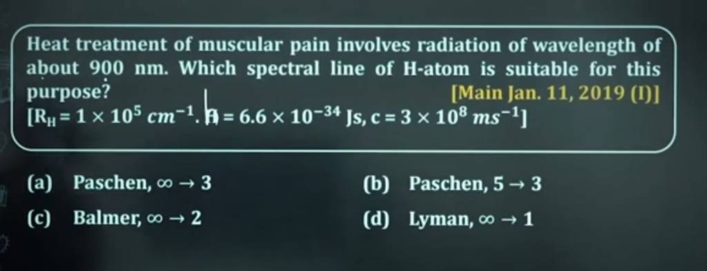 heat-treatment-of-muscular-pain-involves-radiation-of-wavelength-of-about