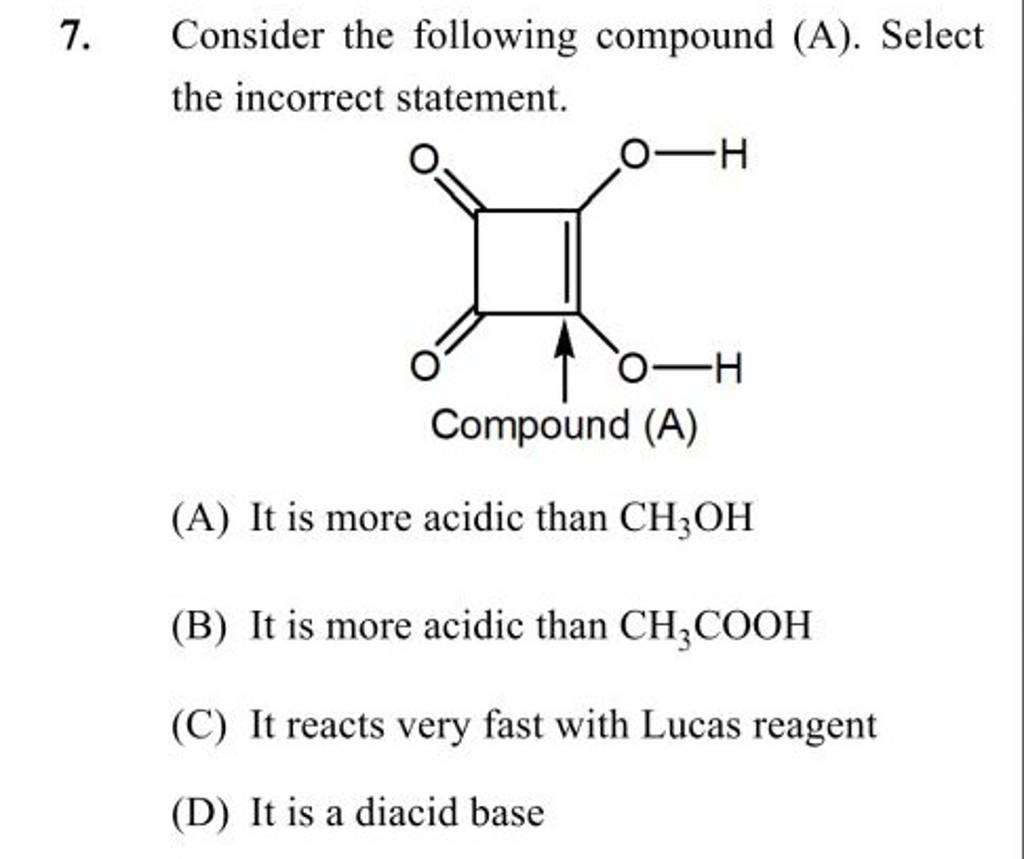 consider-the-following-compound-a-select-the-incorrect-statement