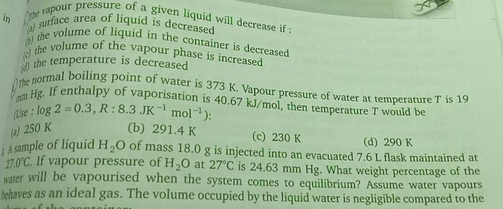 frie-normal-in-enthalpy-of-vaporisation-is-373-k-vapour-pressure-of-wate