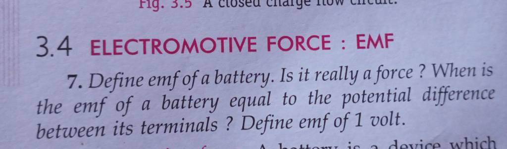 Electromotive Force Emf Define Emf Of A Battery Is It Really A