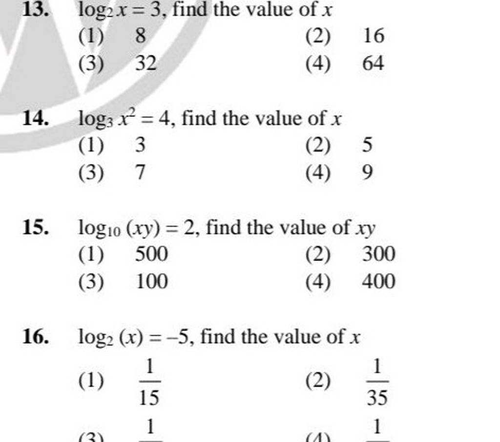 log2-x-3-find-the-value-of-x-filo