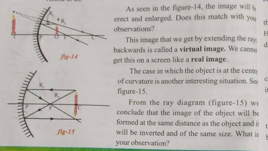 As Seen In The Figure 14 The Image Will Be Erect And Enlarged Does Th 