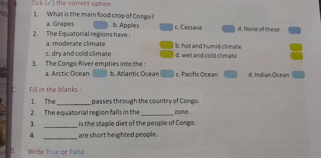 tick-the-correct-option-1-what-is-the-main-food-crop-of-congo