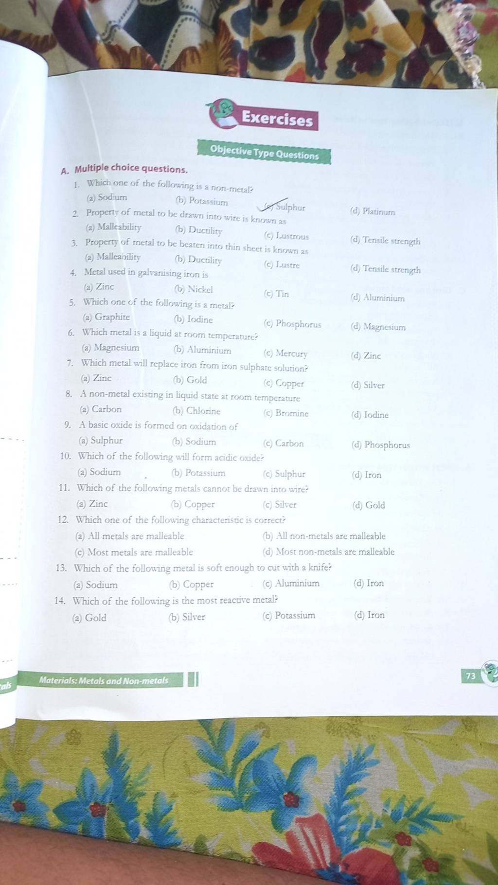 Property of metal to be beaten into thin sheet is known as (a) Malleapil..