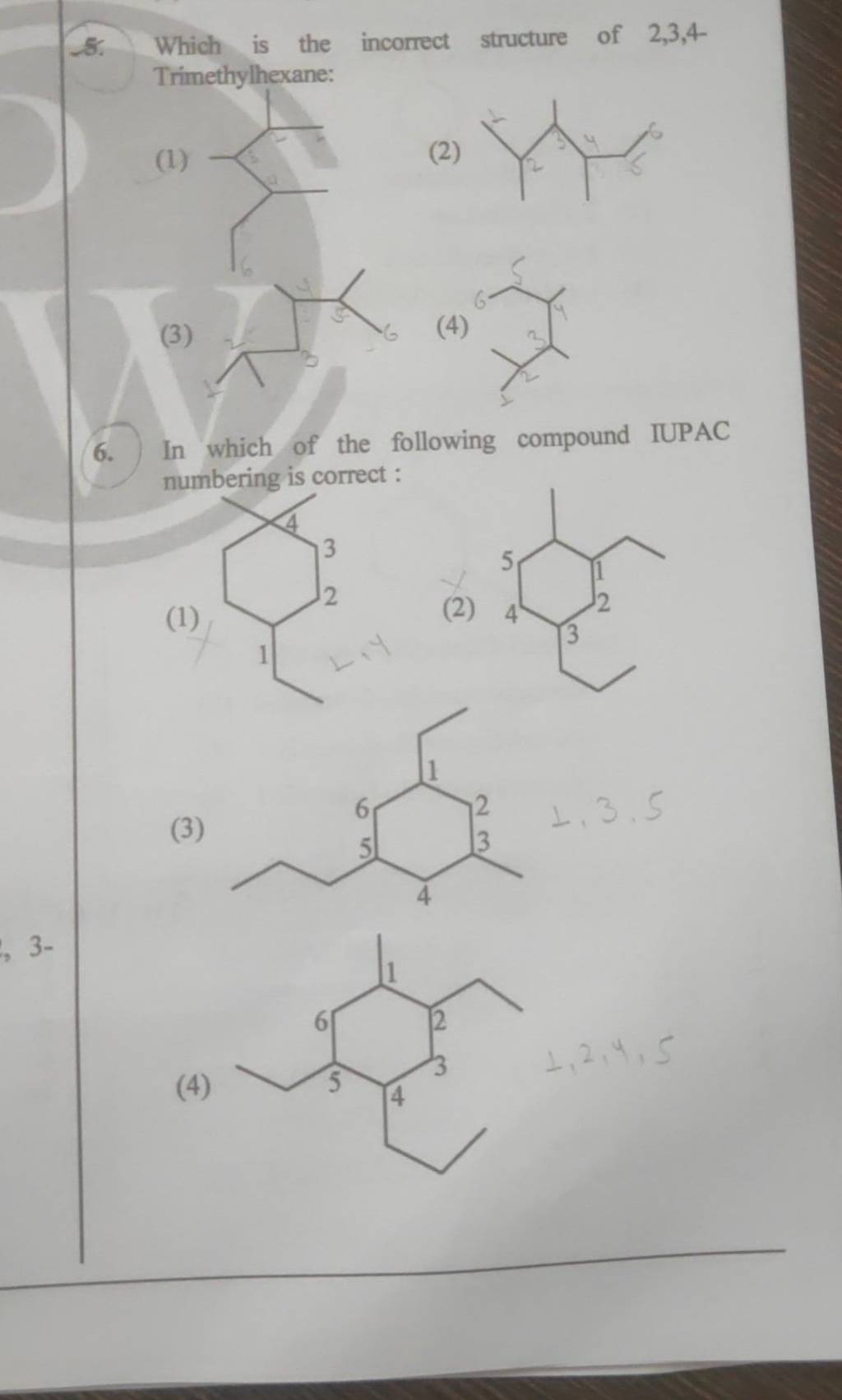 which-is-the-incorrect-structure-of-2-3-4-trimethylhexane-filo