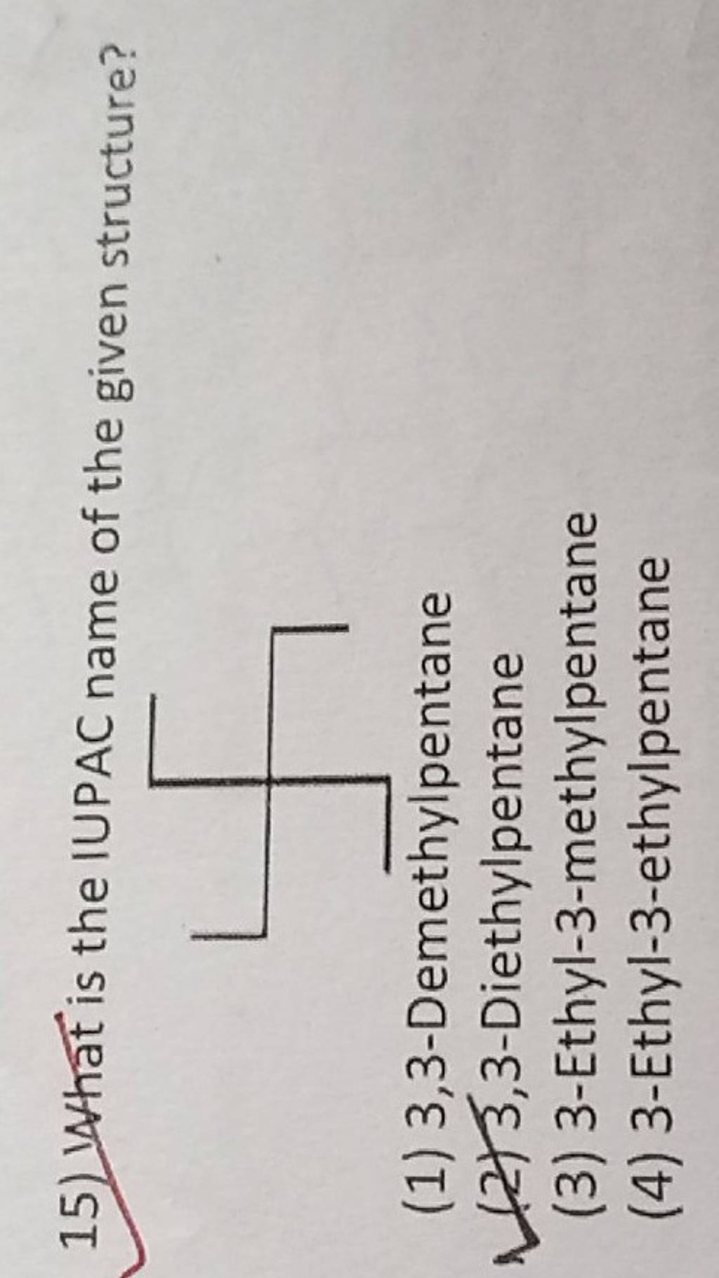 What Is The IUPAC Name Of The Given Structure Filo What Is The IUPAC Name Of The Given Structure Filo