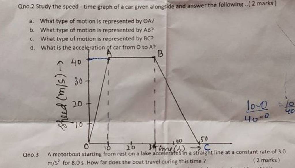 qno-2-study-the-speed-time-graph-of-a-car-given-alongside-and-answer-th