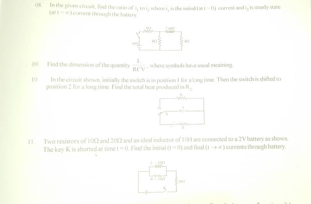 08-in-the-given-circuit-find-the-ratio-of-i1-to-i2-where-i1-is-the-i