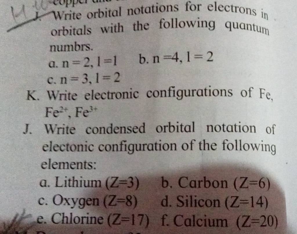 write-orbital-notations-for-electrons-in-orbitals-with-the-following-quan