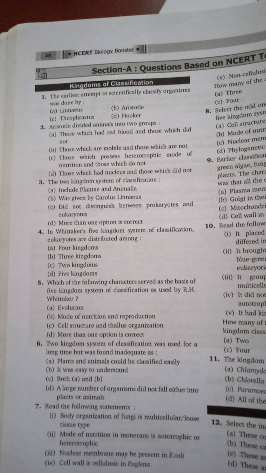 The Two Kingdom System Of Classification Filo