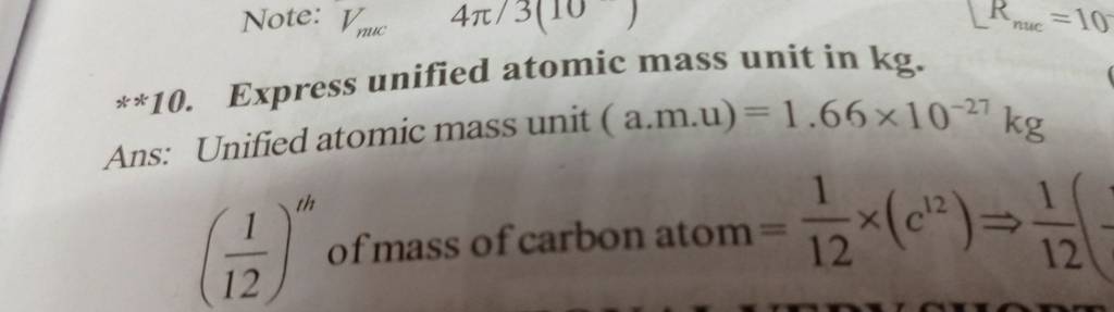 10-express-unified-atomic-mass-unit-in-kg-ans-unified-atomic-mass