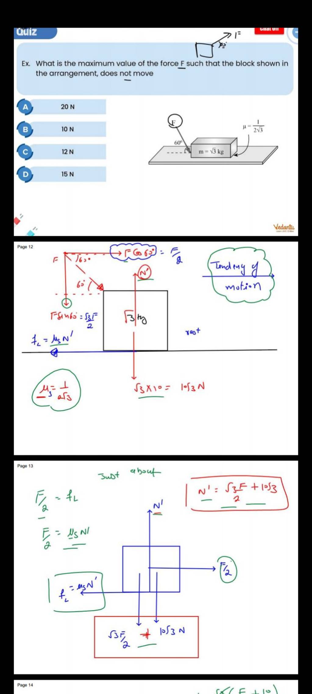 ex-what-is-the-maximum-value-of-the-force-f-such-that-the-block-shown-in