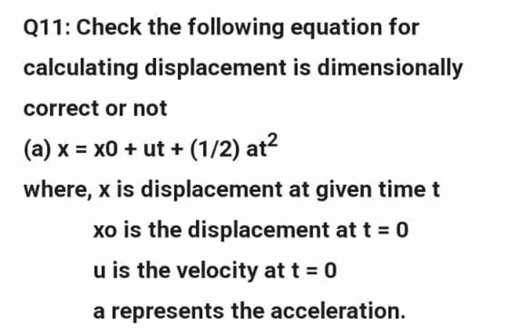 q11-check-the-following-equation-for-calculating-displacement-is-dimensi