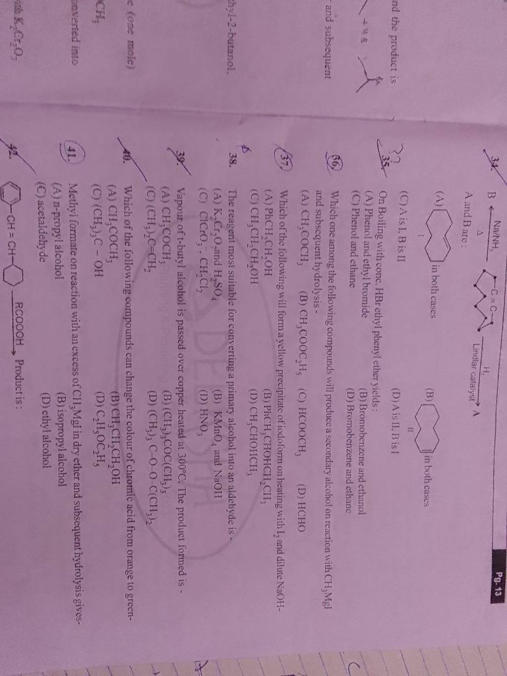 which-of-the-following-compounds-can-change-the-colour-of-chromic-acid-fr