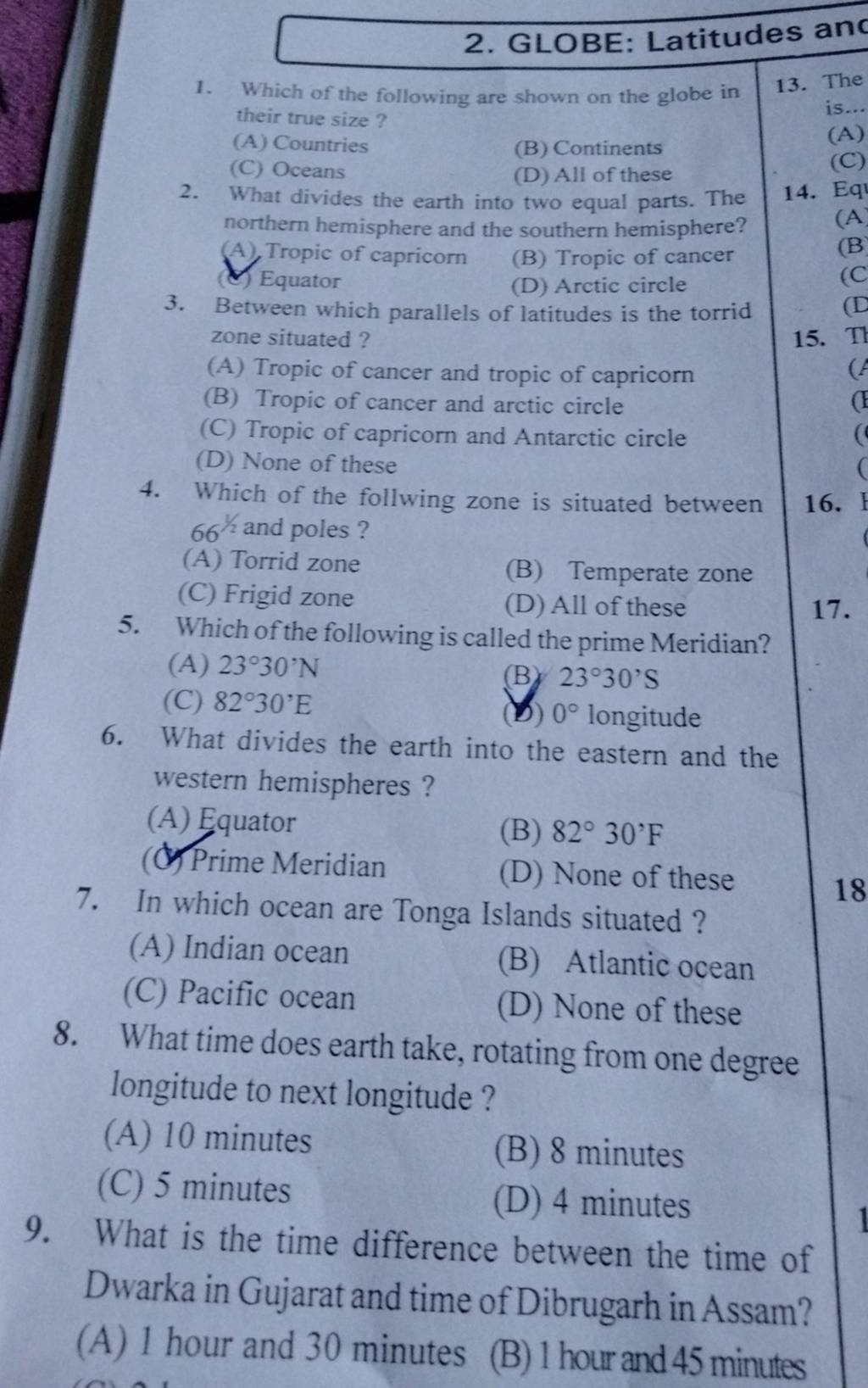 What is the time difference between the time of Dwarka in Gujarat and tim..