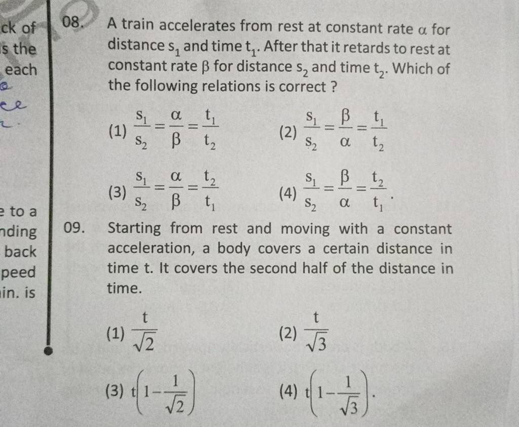starting-from-rest-and-moving-with-a-constant-acceleration-a-body-covers
