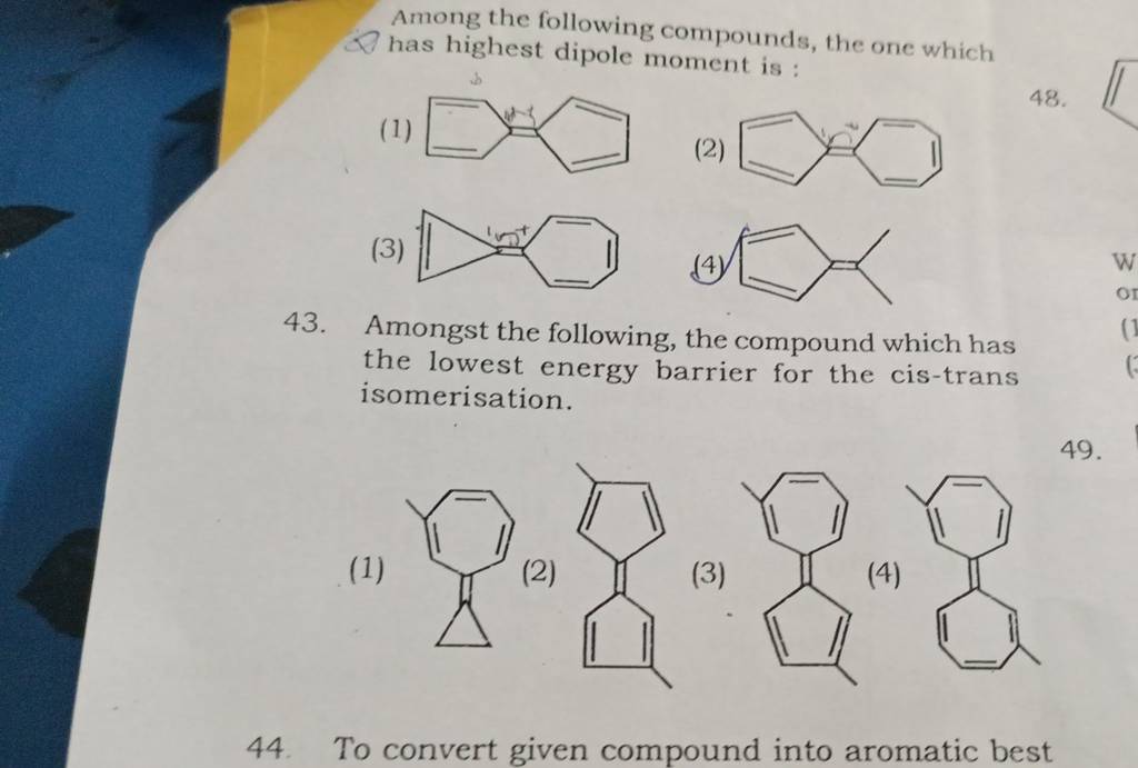 which-of-the-following-is-the-correct-order-of-dipole-moment