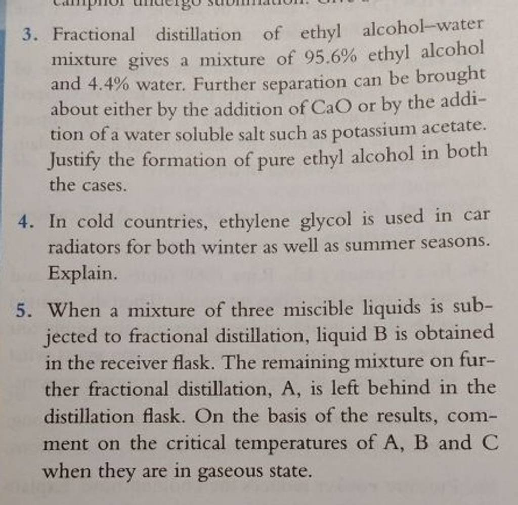 ethyl alcohol essay