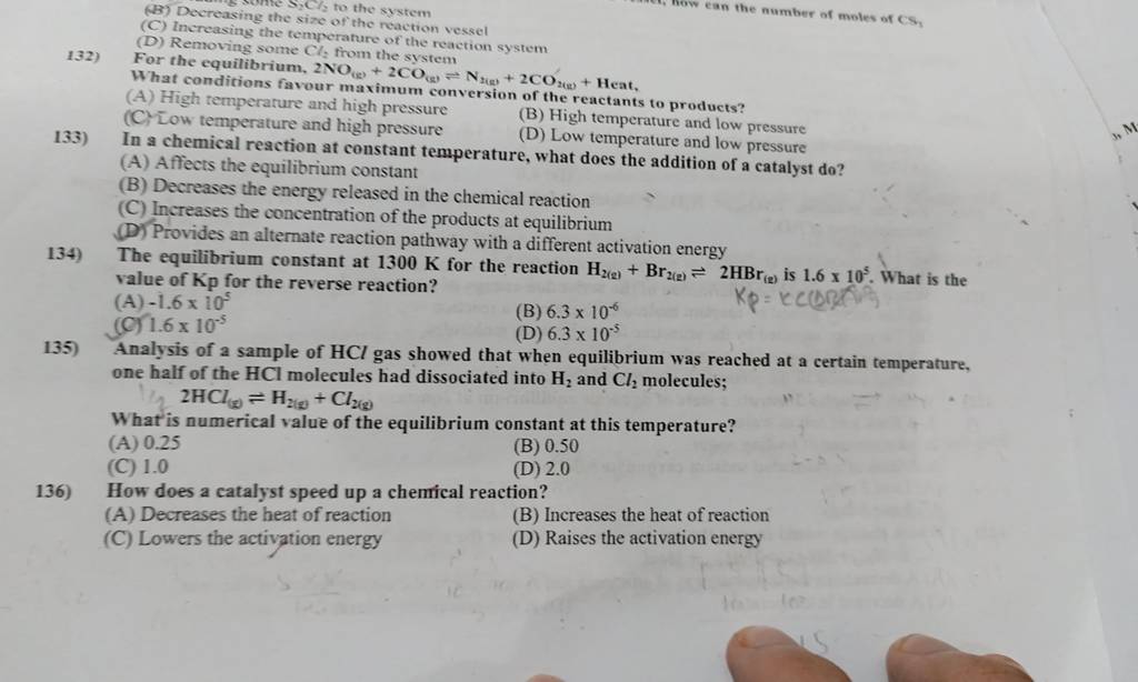 How does a catalyst speed up a chemical reaction? Filo