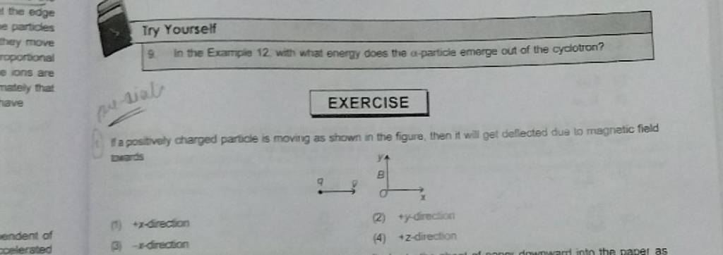 Iry Yourself 9 In the Example 12 with what energy does the a-particle 