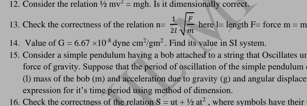 12-consider-the-relation-1-2mv2-mgh-is-it-dimensionally-correct-filo