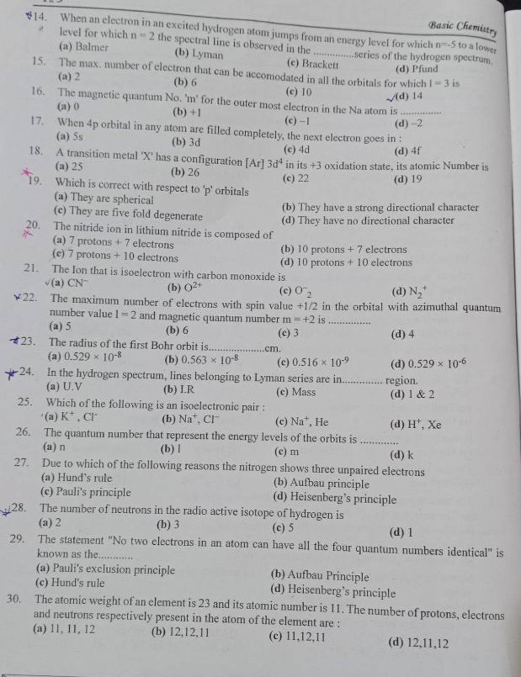 The Nitride Ion In Lithium Nitride Is Composed Of Filo