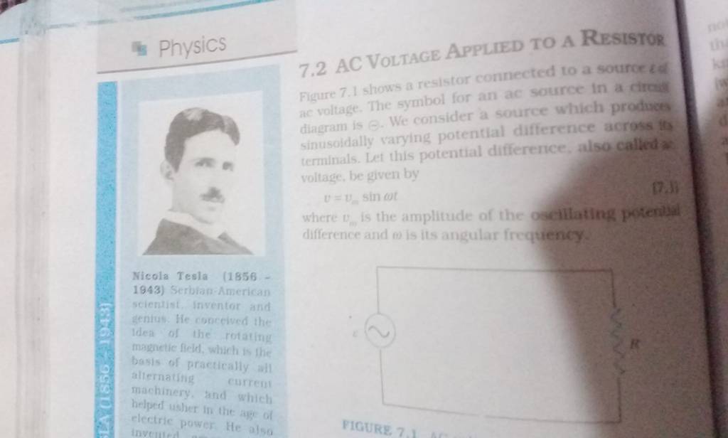 voltage symbol in physics