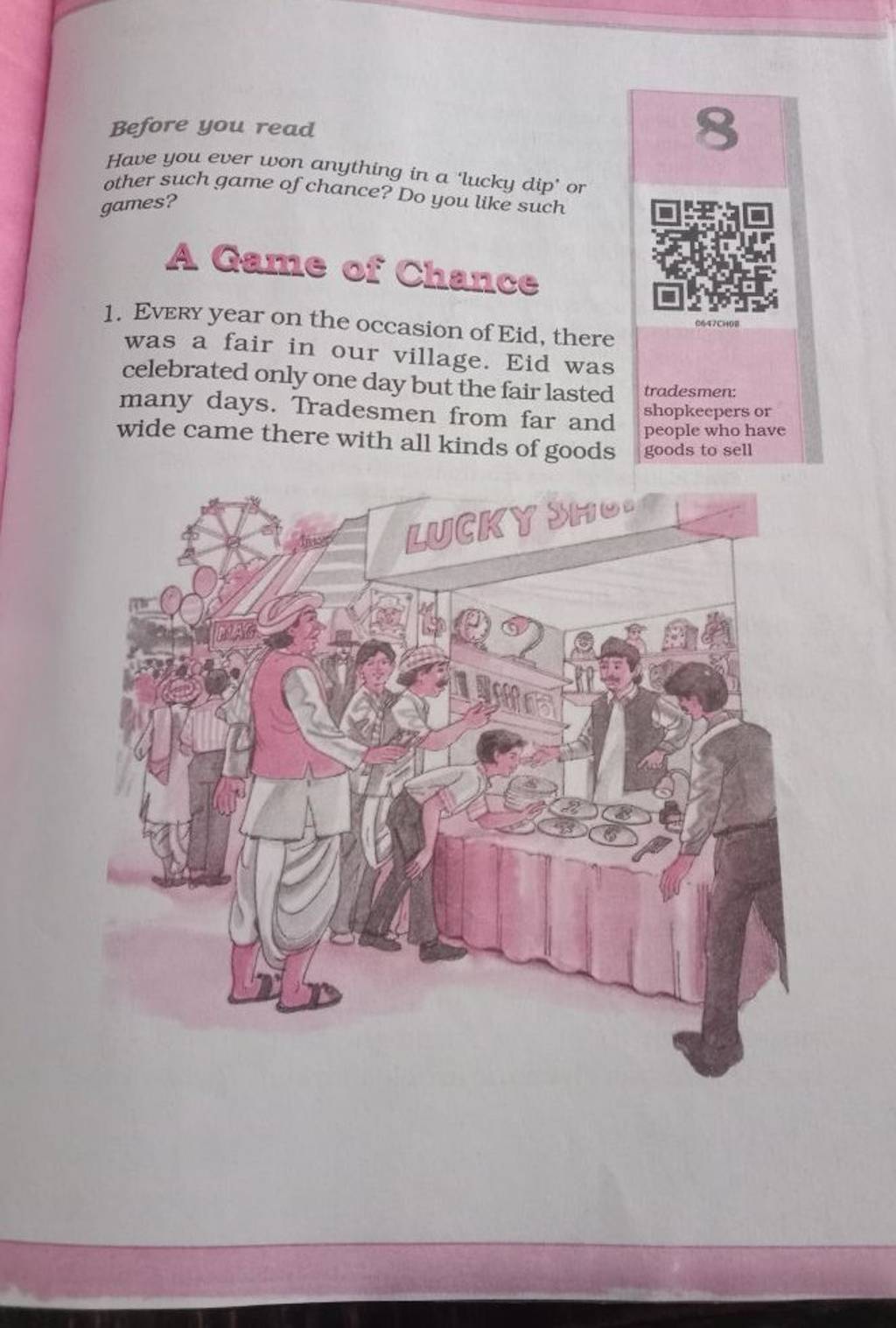 Before you read Have you ever won anything in a "lucky dip' or oth | Filo
